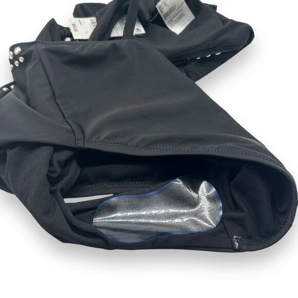 NEW Bar III Macy's Women's Swimsuit Size Small Tell Me About It Stud One-Piece - Picture 10 of 11